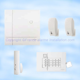 SH902AF kit alarme Daitem avec détecteur image