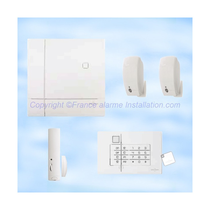 SH902AF kit alarme Daitem avec détecteur image