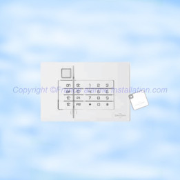 Clavier SH640AX Daitem intégrant un lecteur de badge et un detecteur d'approche