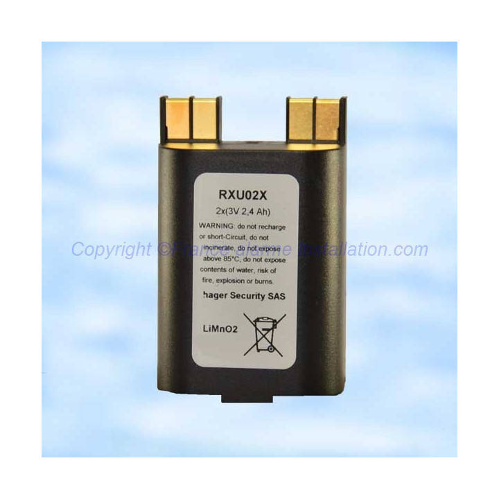 Batterie Lithium Rxu02X 3v 2,4Ah