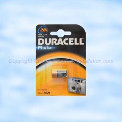 Batli03, 28L, PX28L, 6 volts, marque DURACELL pour alarme Daitem