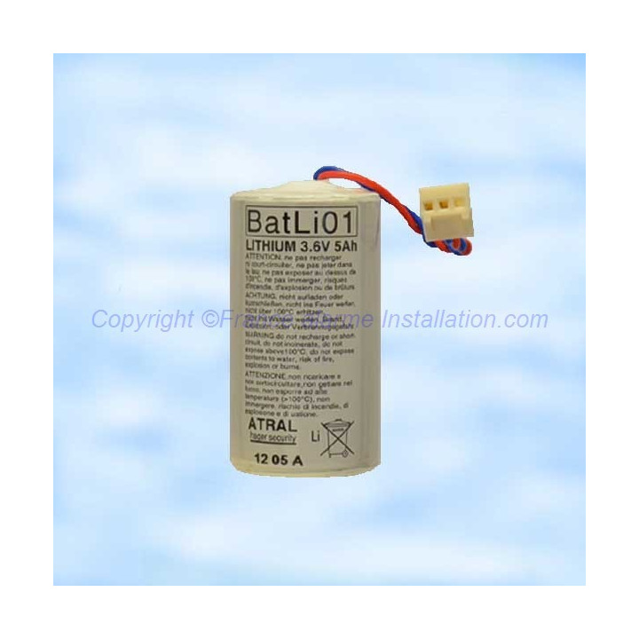 Batterie Lithium Batli01 3,6v 5Ah