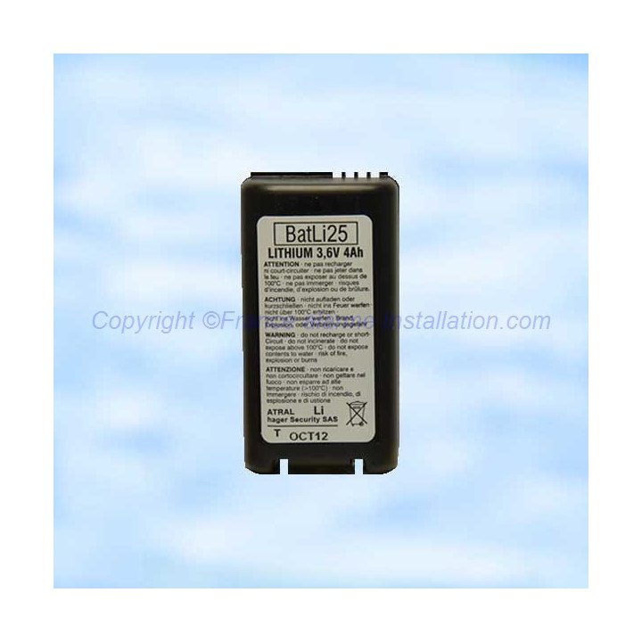 Pile Lithium Batli25 3,6v 4Ah