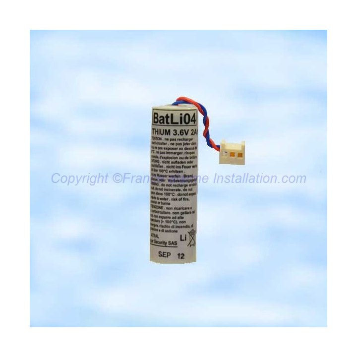 Pile Lithium Batli04 3,6v 2Ah