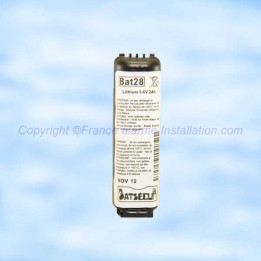 Batterie Batli28 compatible alarme Daitem Logisty Hager