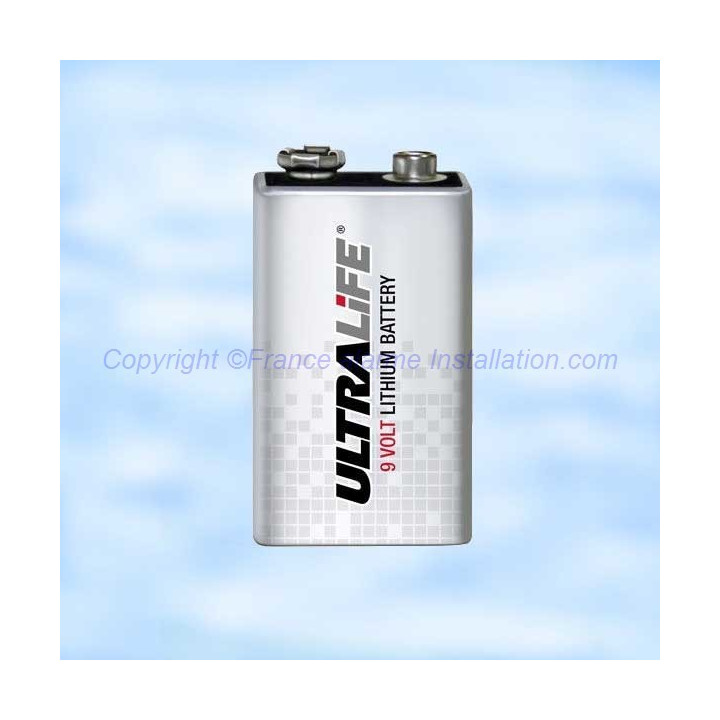 Pile Lithium CR9/P 9 Volts 1200mAh