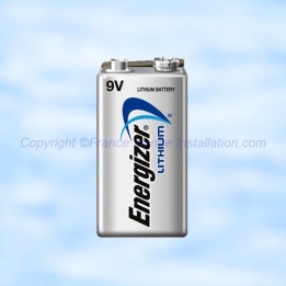 Pile Lithium Energizer 9 Volts Energizer