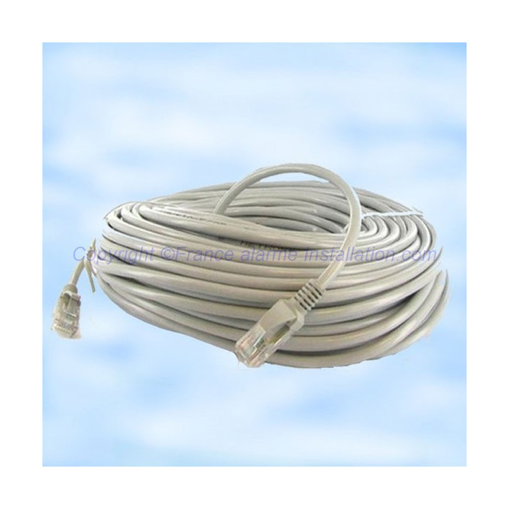 Câble Ethernet RJ45 100 mètres Cat6