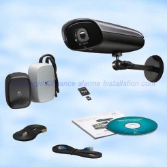 Système de vidéosurveillance IP 750e d'extérieur 961-000341