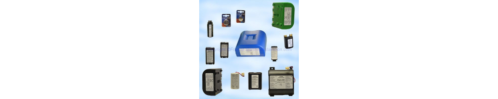 Batteries alarme Daitem, Logisty et Hager